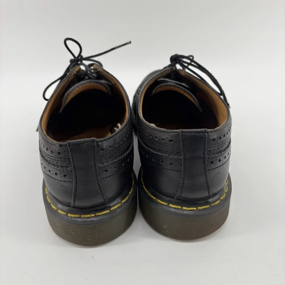 VTG Dr. Doc Martens Shoes‎ Mens US 13/UK 12 Black Docs 3989/59 Brogues Wingtips